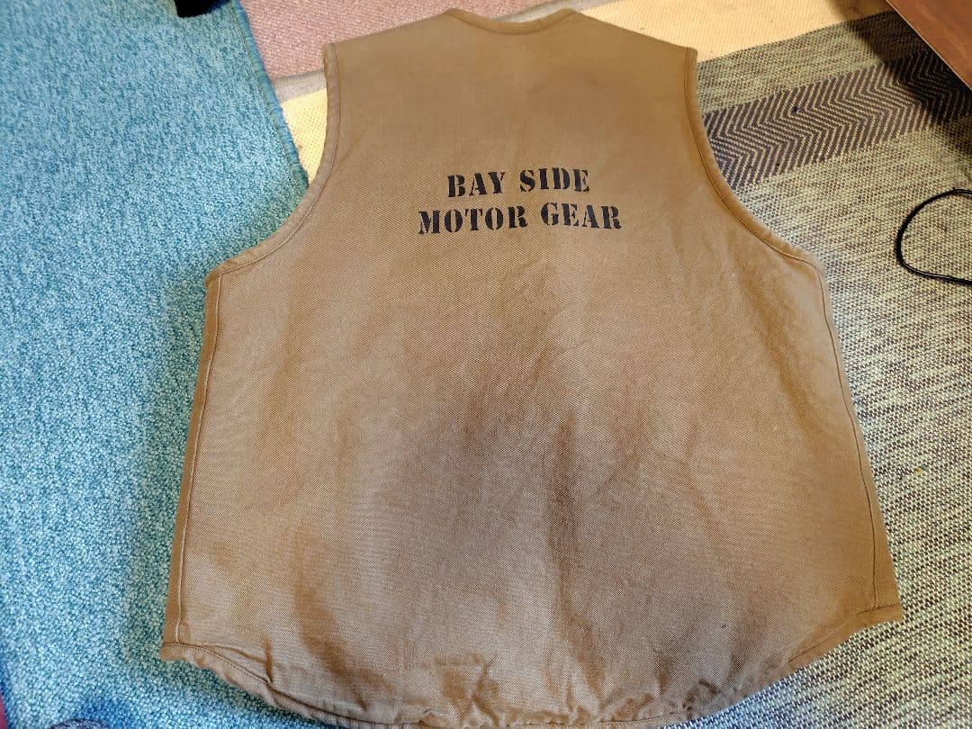 トップス BAY SIDE MOTOR GEAR B.S.M.G. PMCDUCKVEST