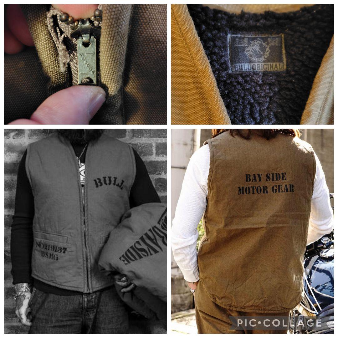 トップス BAY SIDE MOTOR GEAR B.S.M.G. PMCDUCKVEST