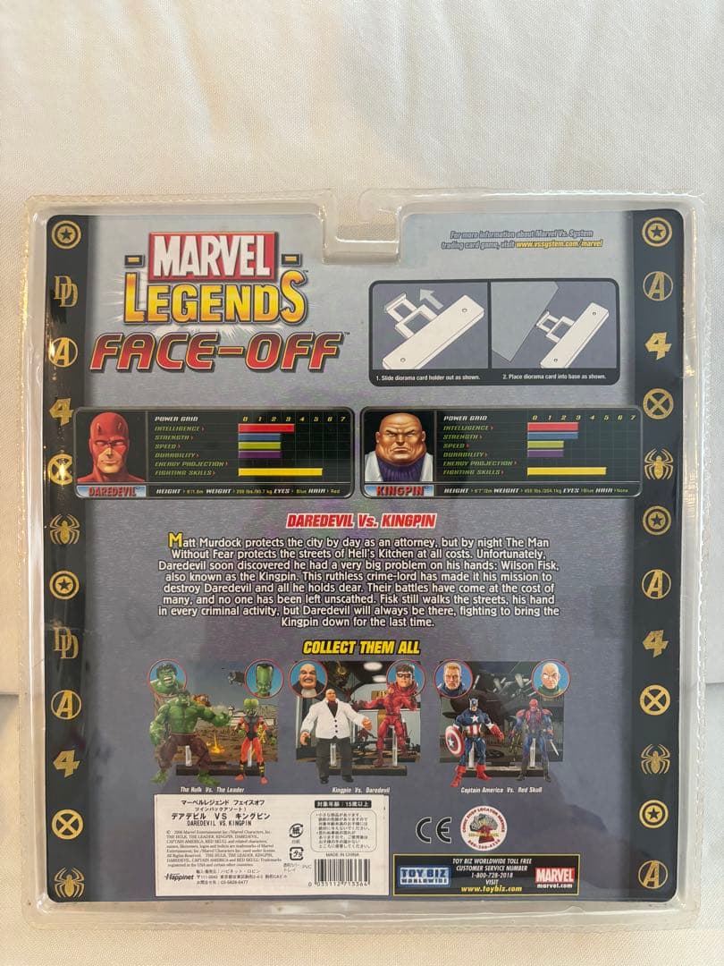 アメコミ　キングピン・デアデビル　フィギュアセット