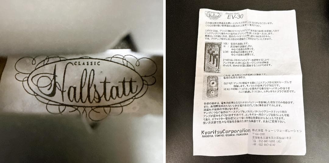 ☆訳アリ　Hallstatt　エレキヴァイオリン　EV-30　ハルシュタット