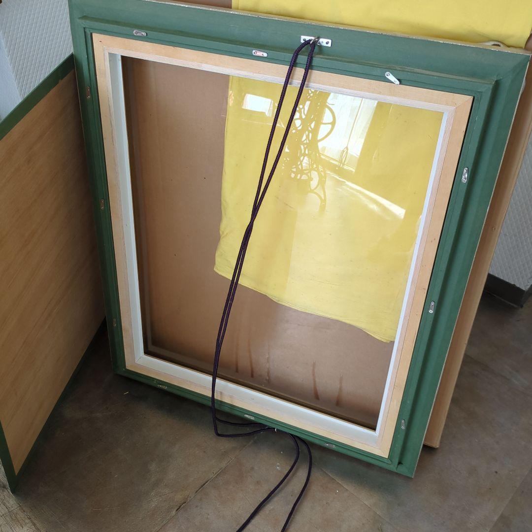 油彩 特大 額縁 F15 額縁 木製 シルバー 渋いシルバー 装飾彫 紙箱