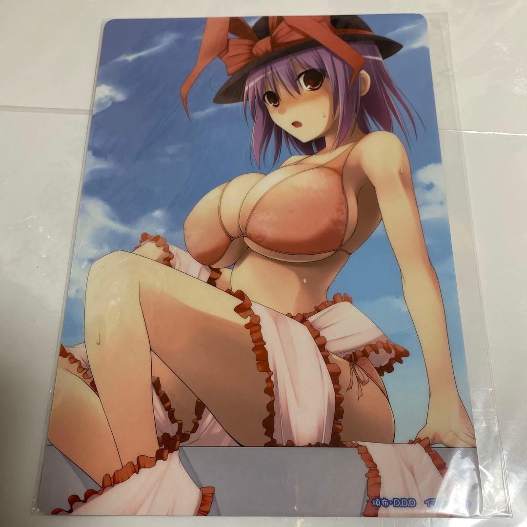 東方project 永江衣玖　水着Ver 下敷き　FF90