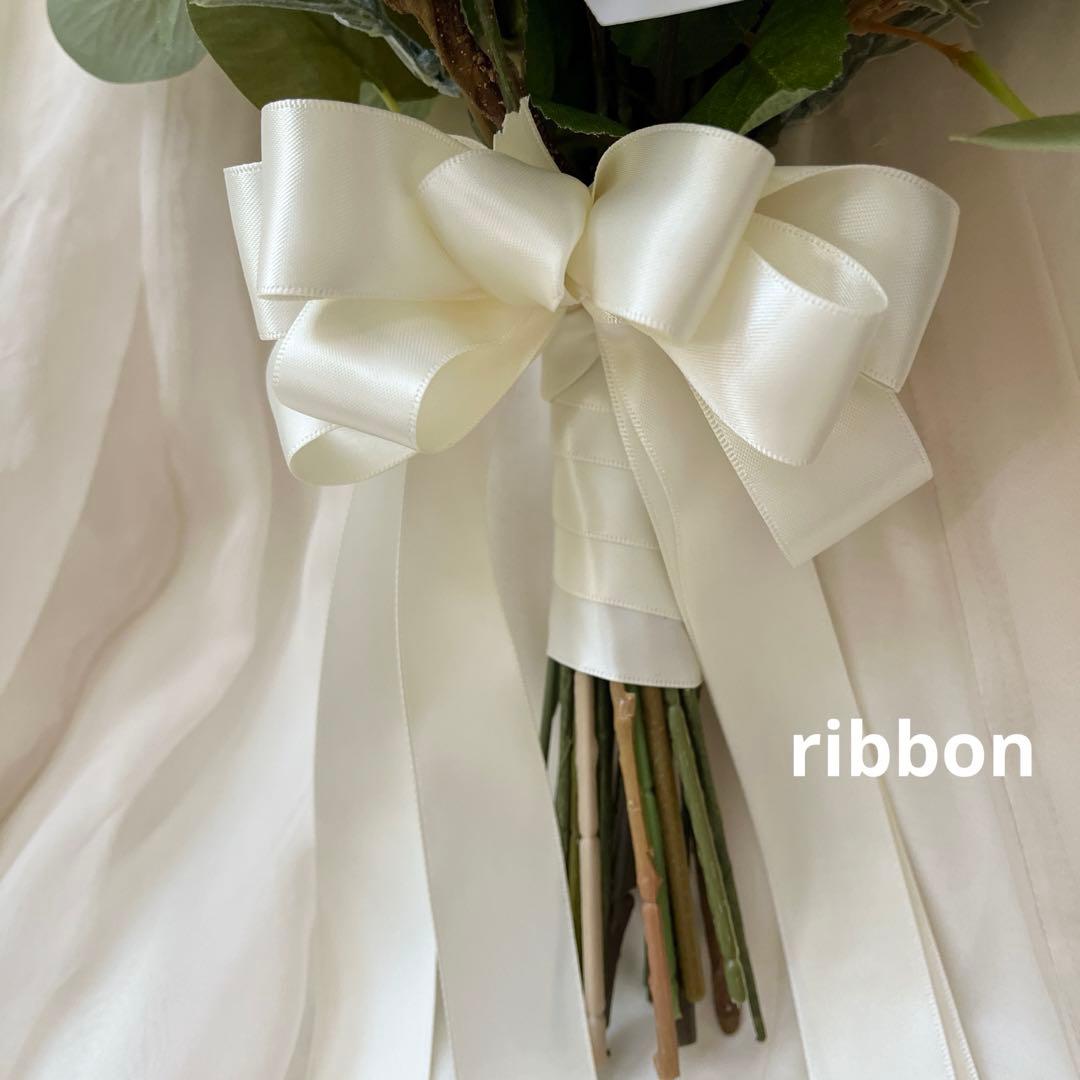 ウェディングブーケとブートニアのセット♡ナチュラルブーケ♡挙式♡前撮り♡