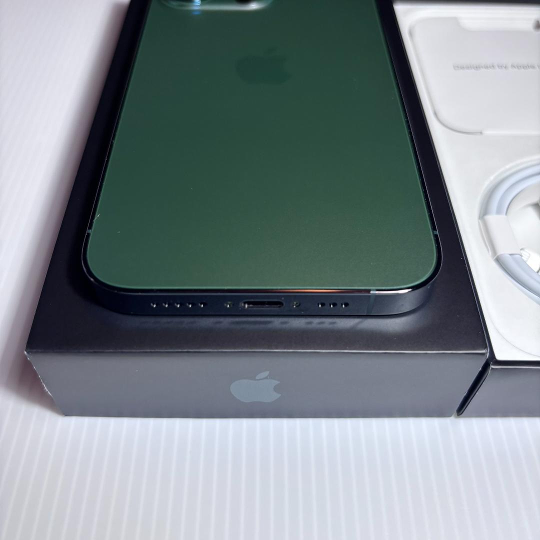【即日出荷】ほぼ新品 iPhone 13 Pro 128GB アルパイングリーン