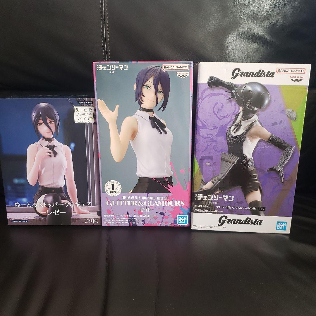 劇場版チェンソーマンレゼ篇　レゼ　ぬーどるストッパーフィギュア セット