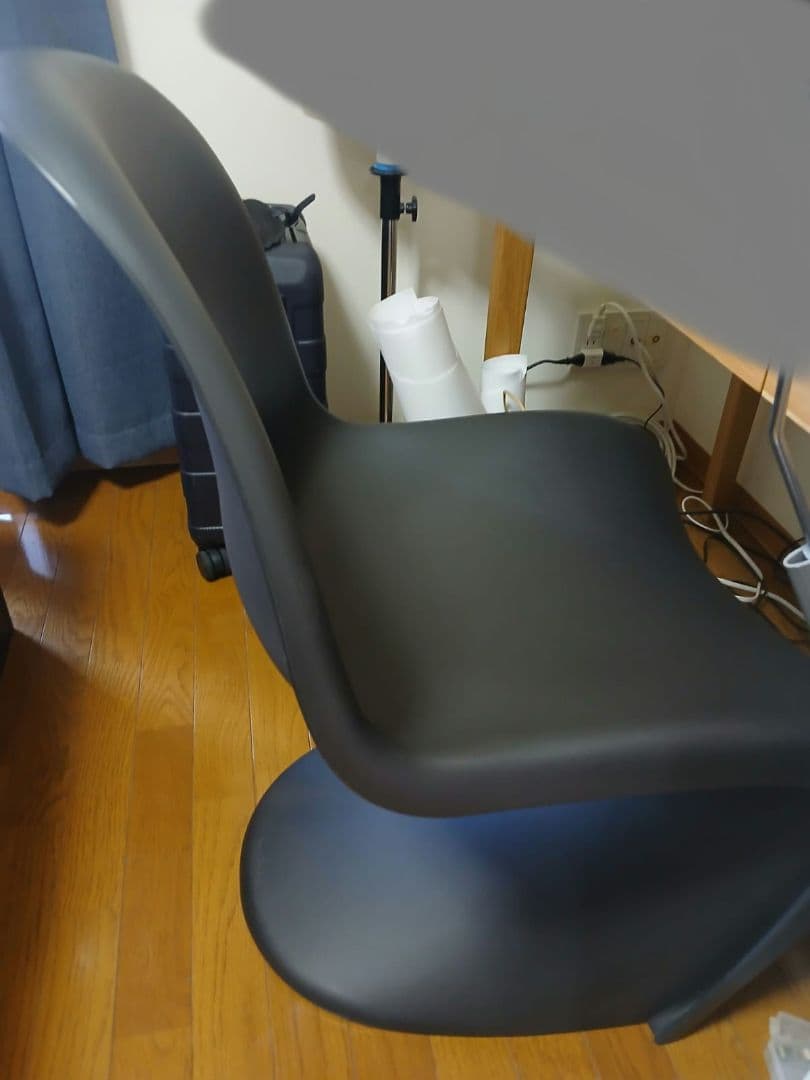 ヴァーナパントン パントンチェア vitra ブラック レア