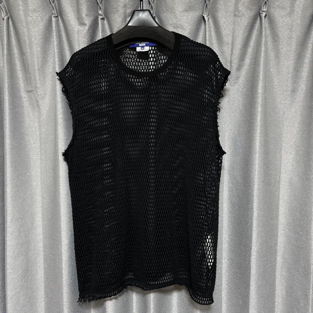 JUNYA WATANABE メッシュ ブラック タンクトップ M