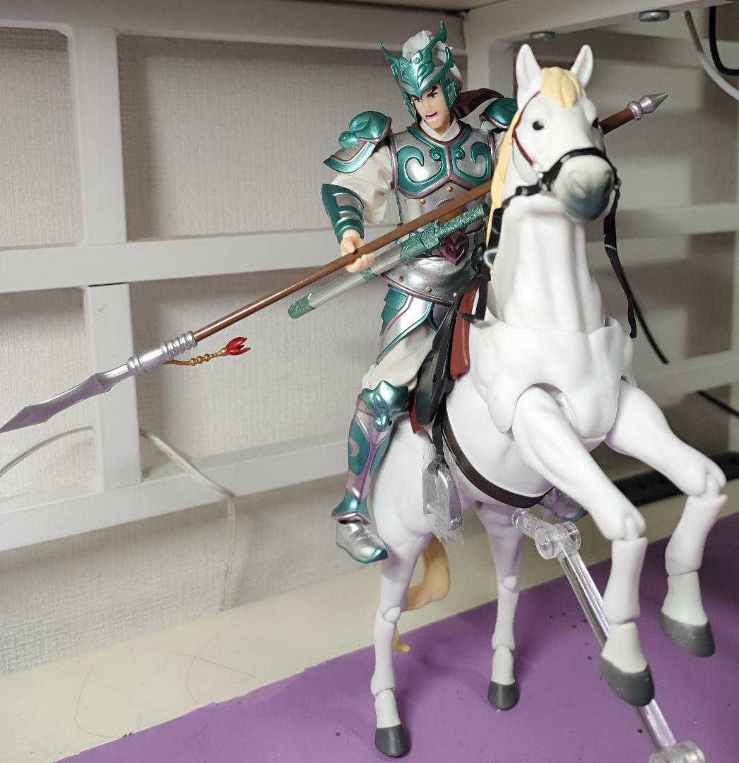 三国演義　最強武将伝　趙雲子龍　可動　20cm