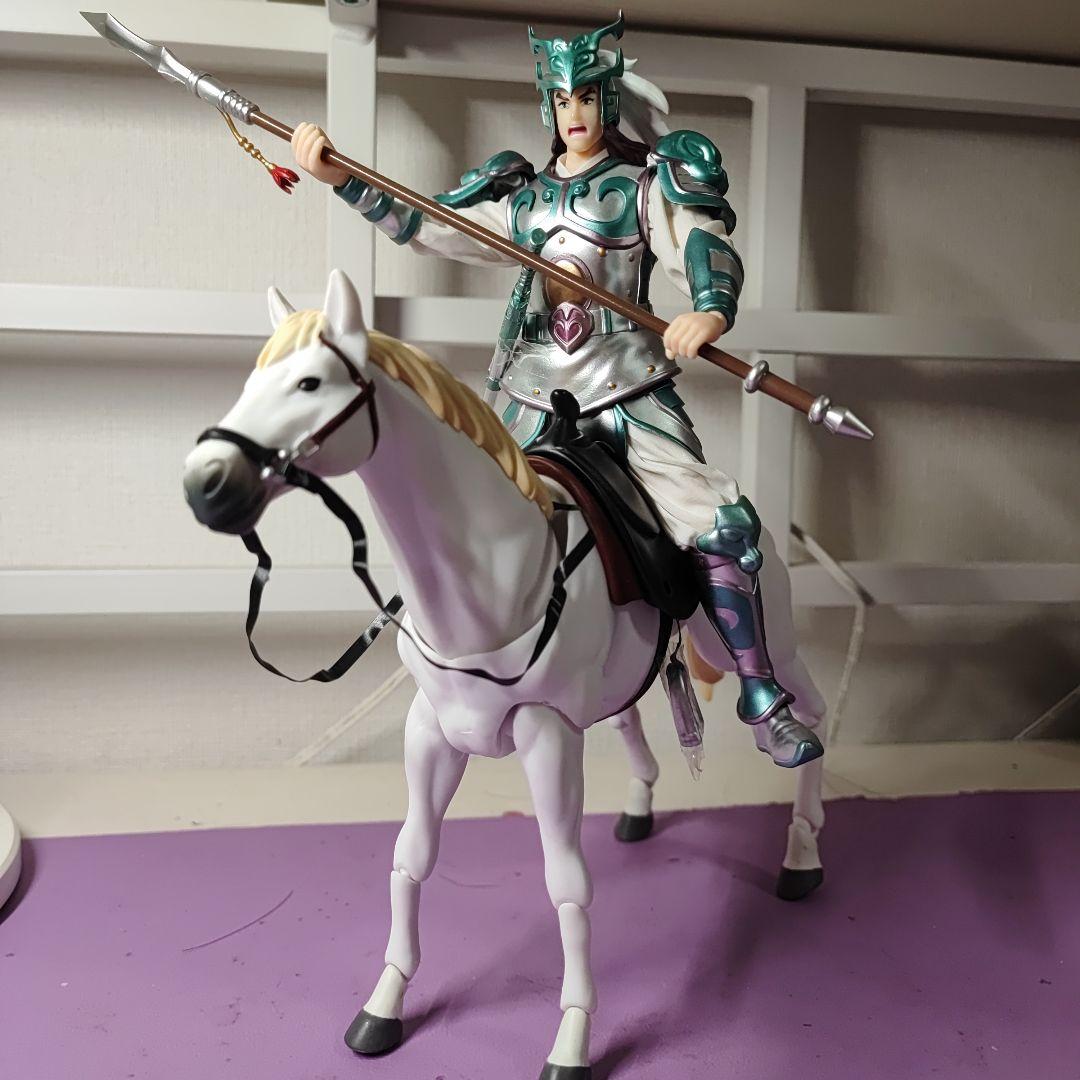 三国演義　最強武将伝　趙雲子龍　可動　20cm