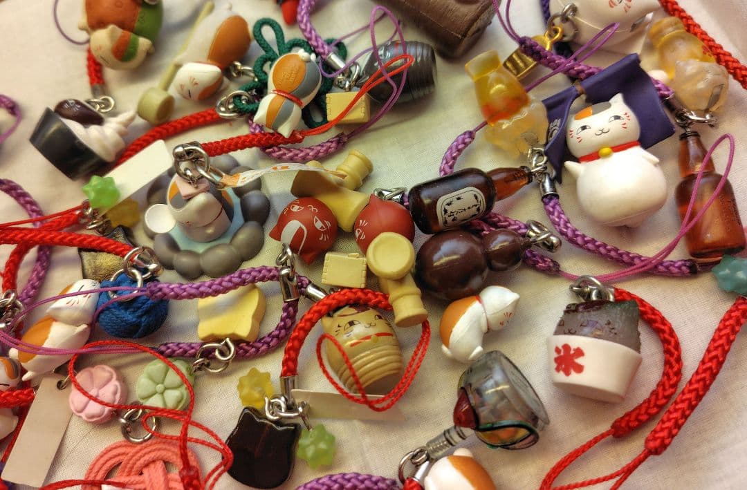 にゃんこ先生　ストラップ　巾着　まとめ売り　ガチャ