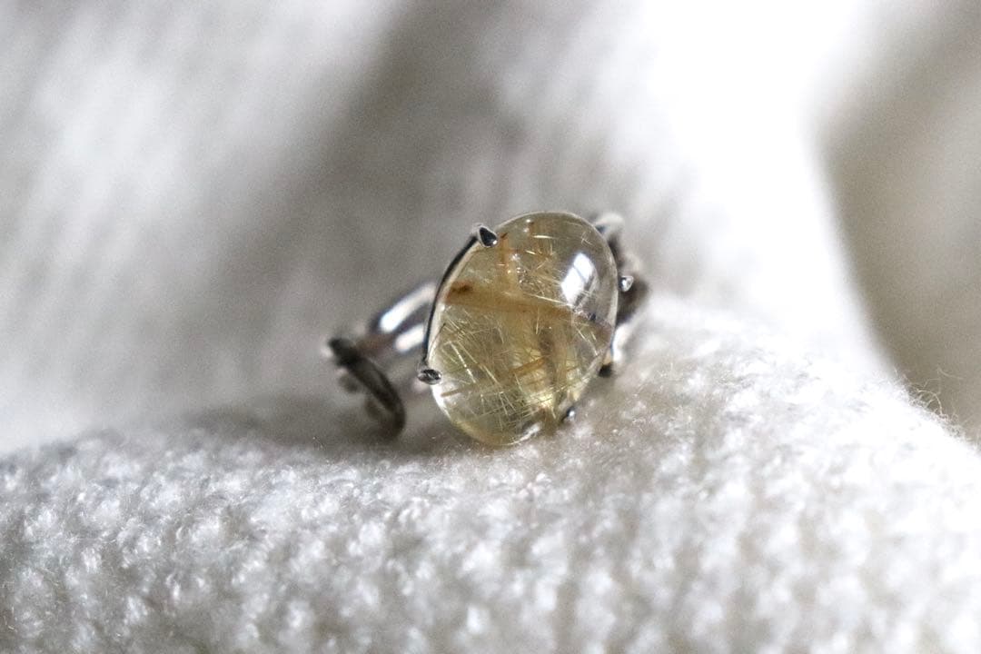 KINARIYA 天然石リング オーバル型