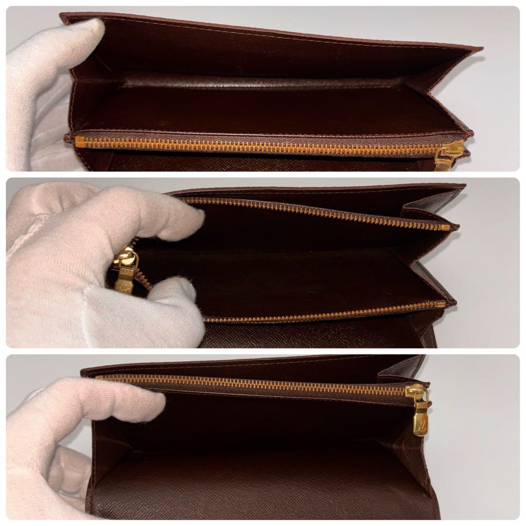 ✨鑑定済み✨ルイヴィトン✨ダミエ✨ポルトフォイユサラ 長財布