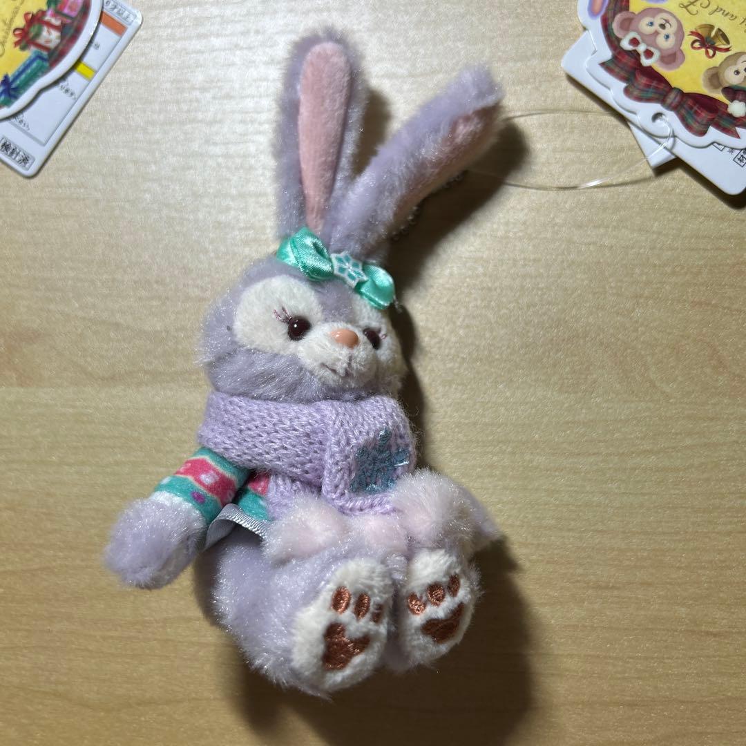 ダッフィー　クリスマスディライト　ぬいぐるみストラップ☆新品☆