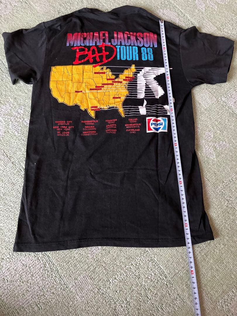 そ*ん様 マイケル・ジャクソン BAD TOUR 88 Tシャツ
