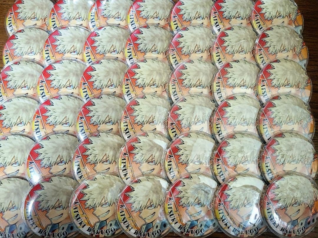 ヒロアカ 爆豪勝己 コレクション缶バッジ 原作コレクション缶バッジ