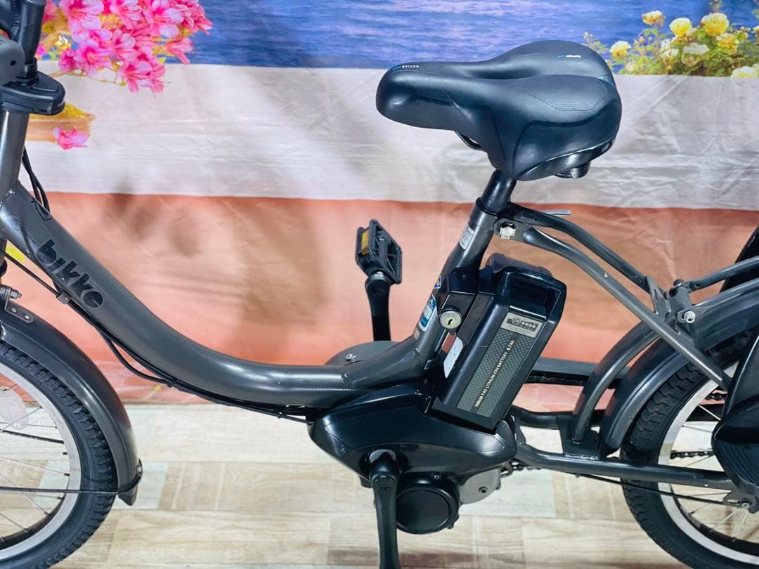 超特価！BIKKE ビッケ⭐️人気ブリヂストン子供乗せ電動アシスト自転車Y2323