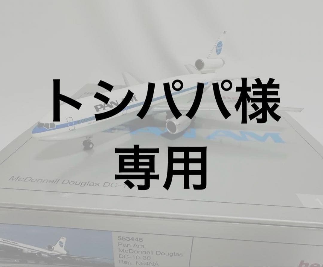 航空機・ヘリコプター 1/200 PAN AM McDonnell Douglas DC-10-30