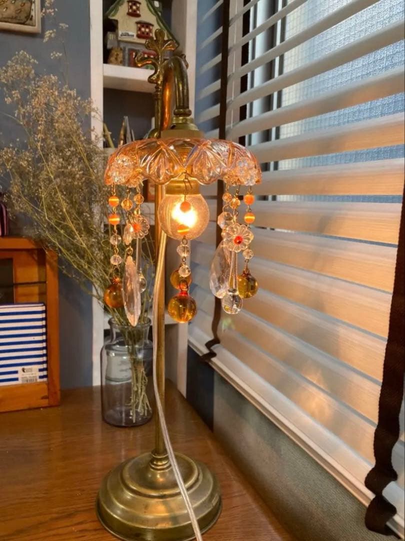 ミニシャンデリア（winter）1920年　フランスアンティーク　ランプ