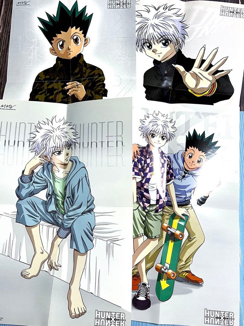 HUNTER×HUNTER 非売品 ミニポスター 4枚セット ゴン キルア