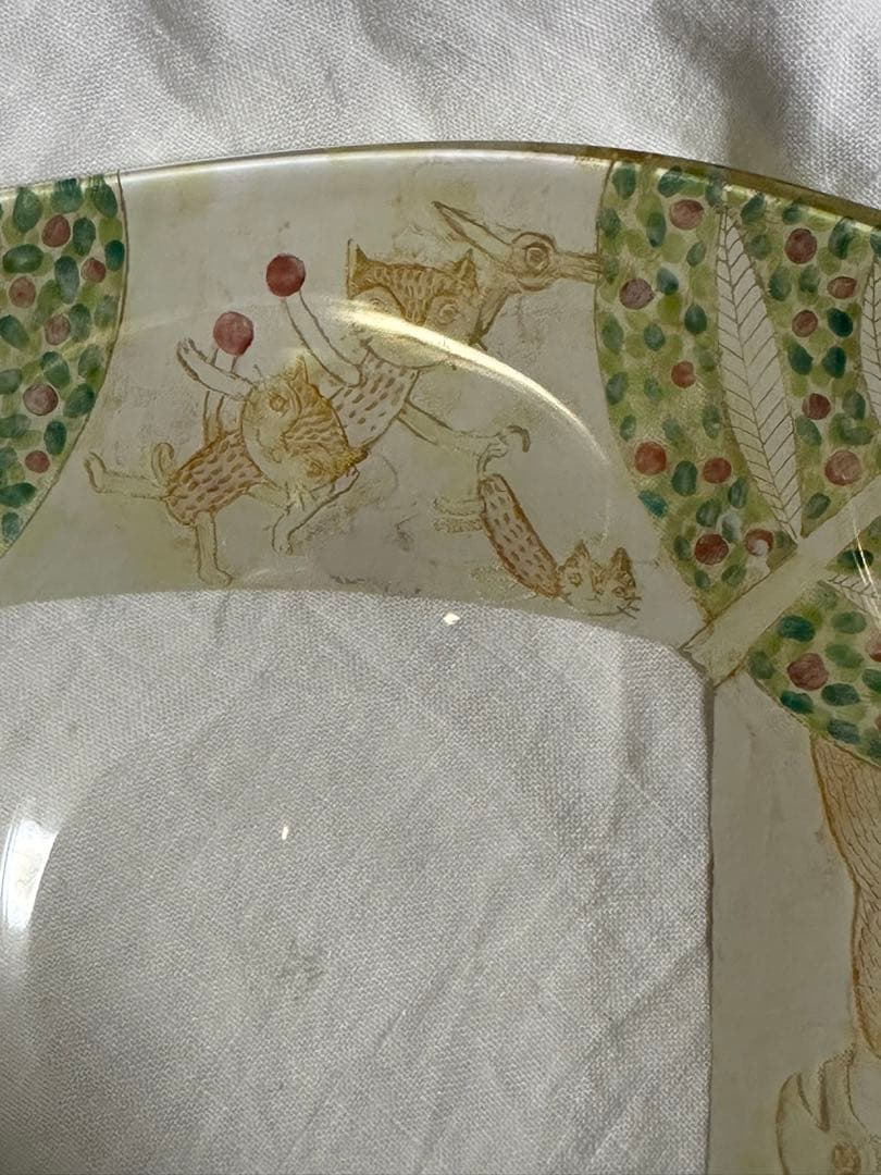 松岡装子⭐︎皿⭐︎ガラス