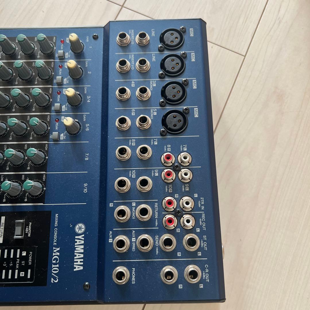 【美品】YAMAHA MG10/2 ミキサー 専用アダプタ付き ヤマハ