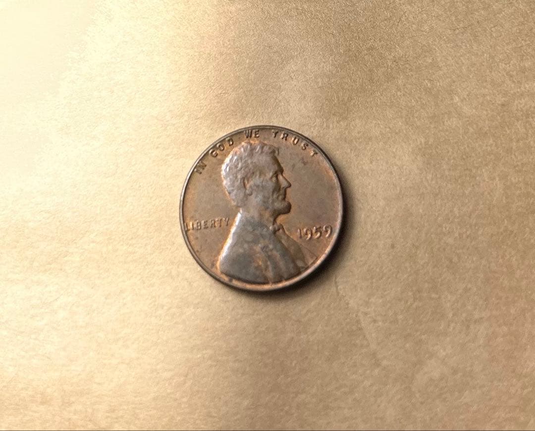 希少☆1959年 リンカーン 刻印エラー\