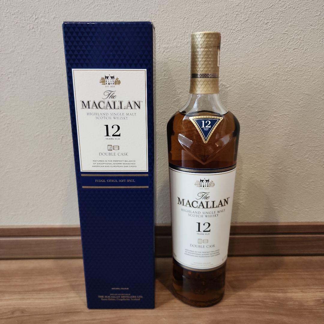 【新品未開封】マッカラン12年 ダブルカスク 700ml
