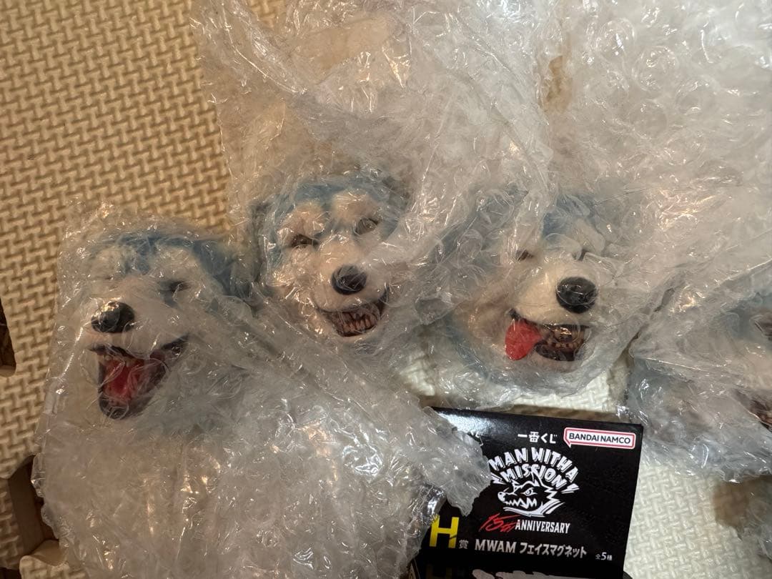 マンウィズ 一番くじ H賞 フェイスマグネット コンプセット