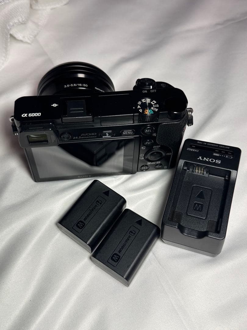 a6000 本体&バッテリー　SONY E PZ16-50F3.5-5.6OSS