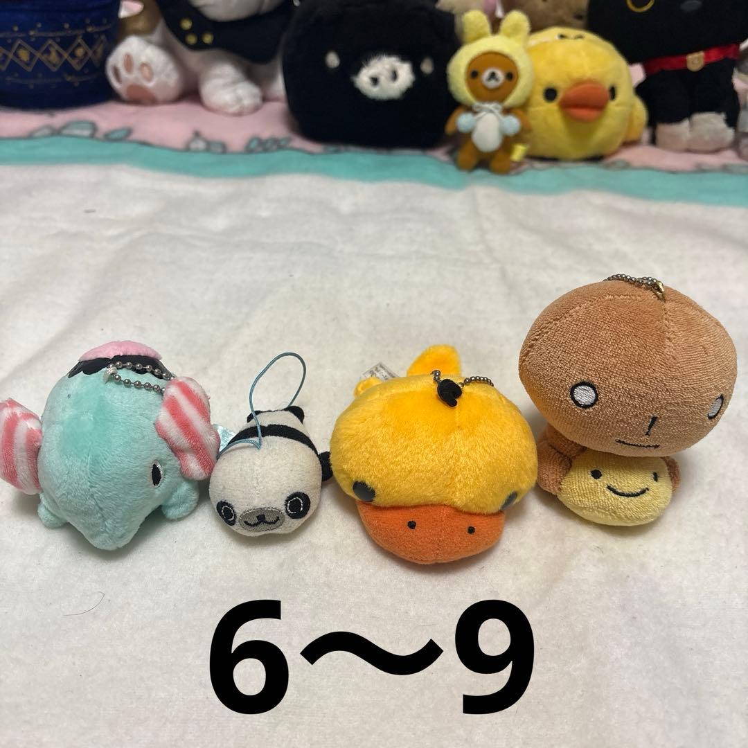 サンエックス ぬいぐるみ＆マスコット 20こ まとめ売り 中古品 バラ売り不可