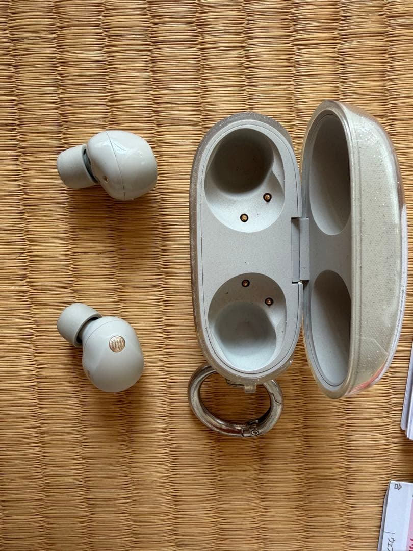 ソニー　WF 1000XM5グレー ワイヤレスイヤホン 充電ケース付き