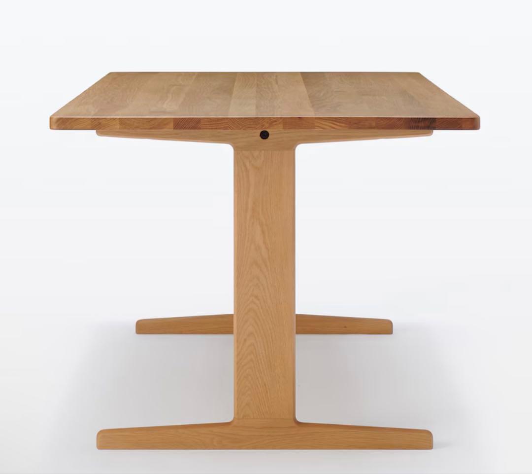 K*★無印 木製リビングダイニングテーブル・オーク材