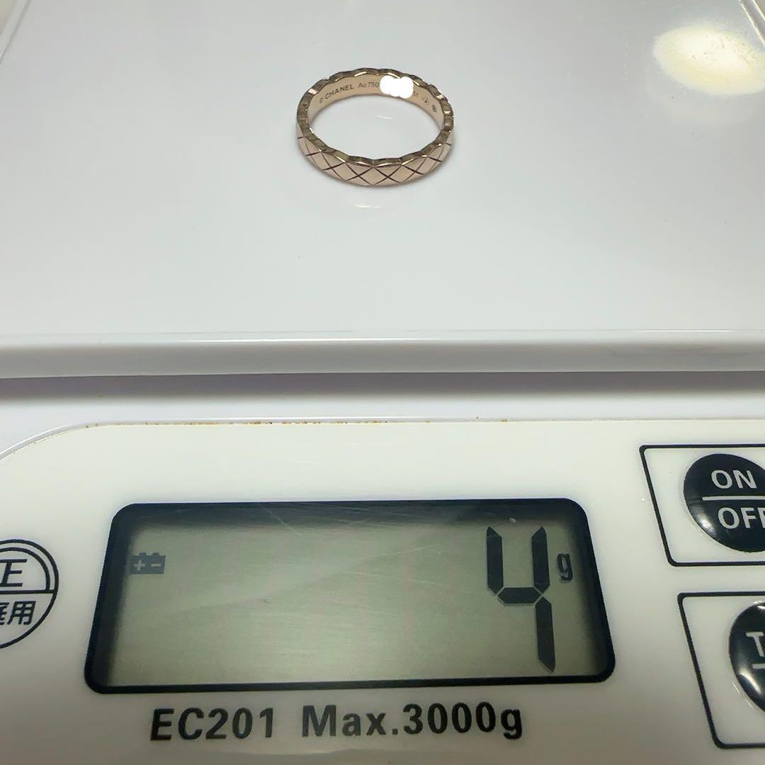 CHANEL / ココクラッシュコレクションリング（ベージュゴールド）
