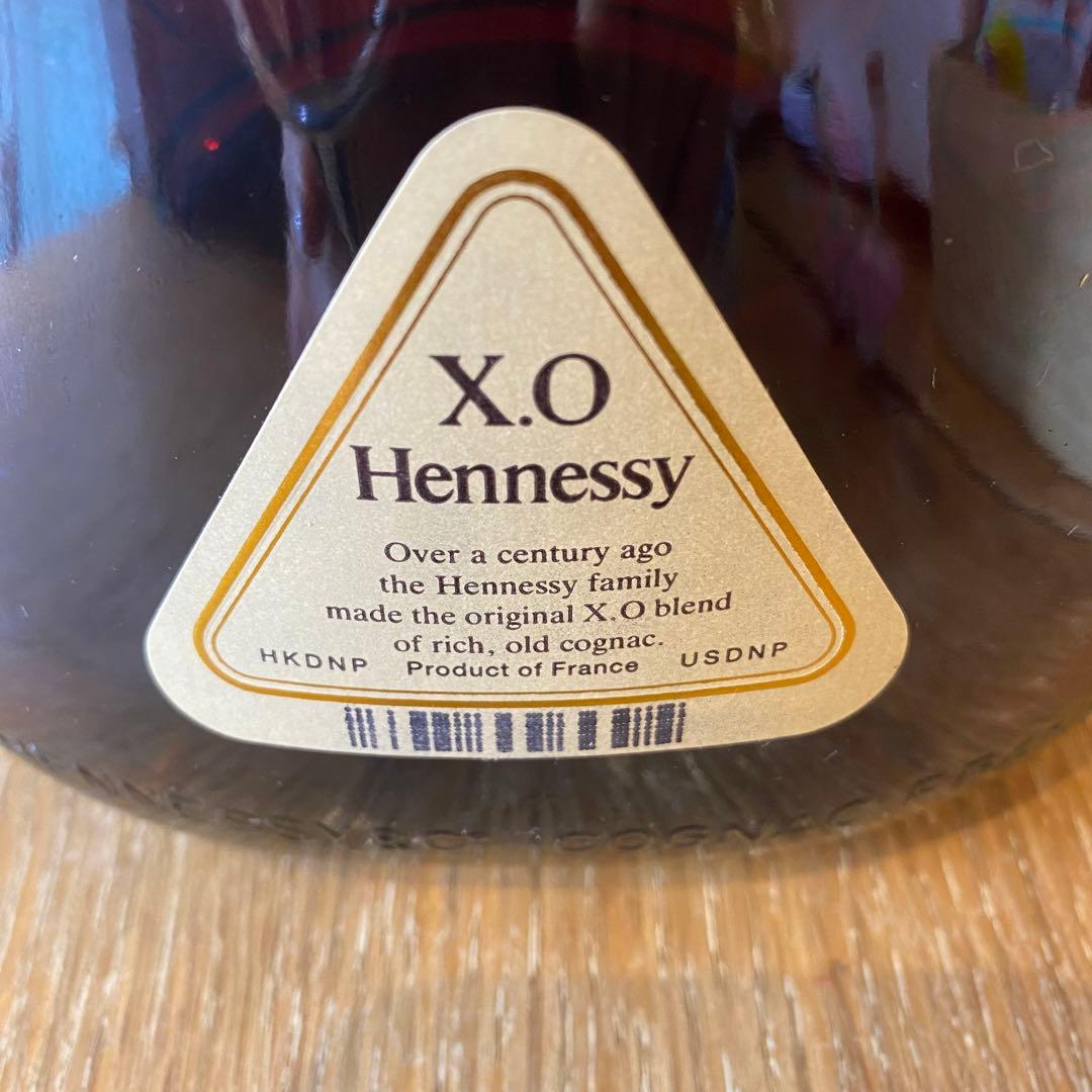 【未開封】Hennessy ヘネシーX.O 700mlグリーンボトル　金キャップ