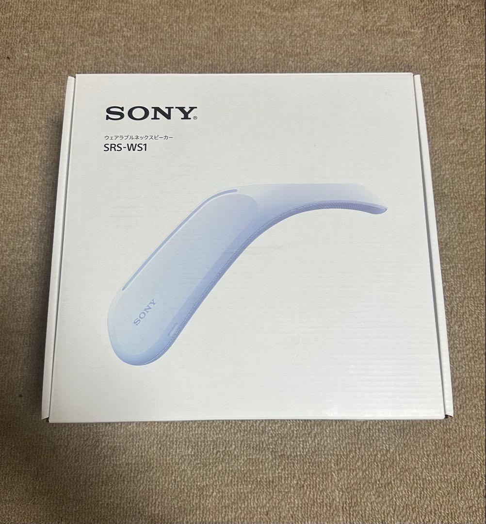 ソニー（SONY） ウェアラブルネックスピーカーSRS-WS1