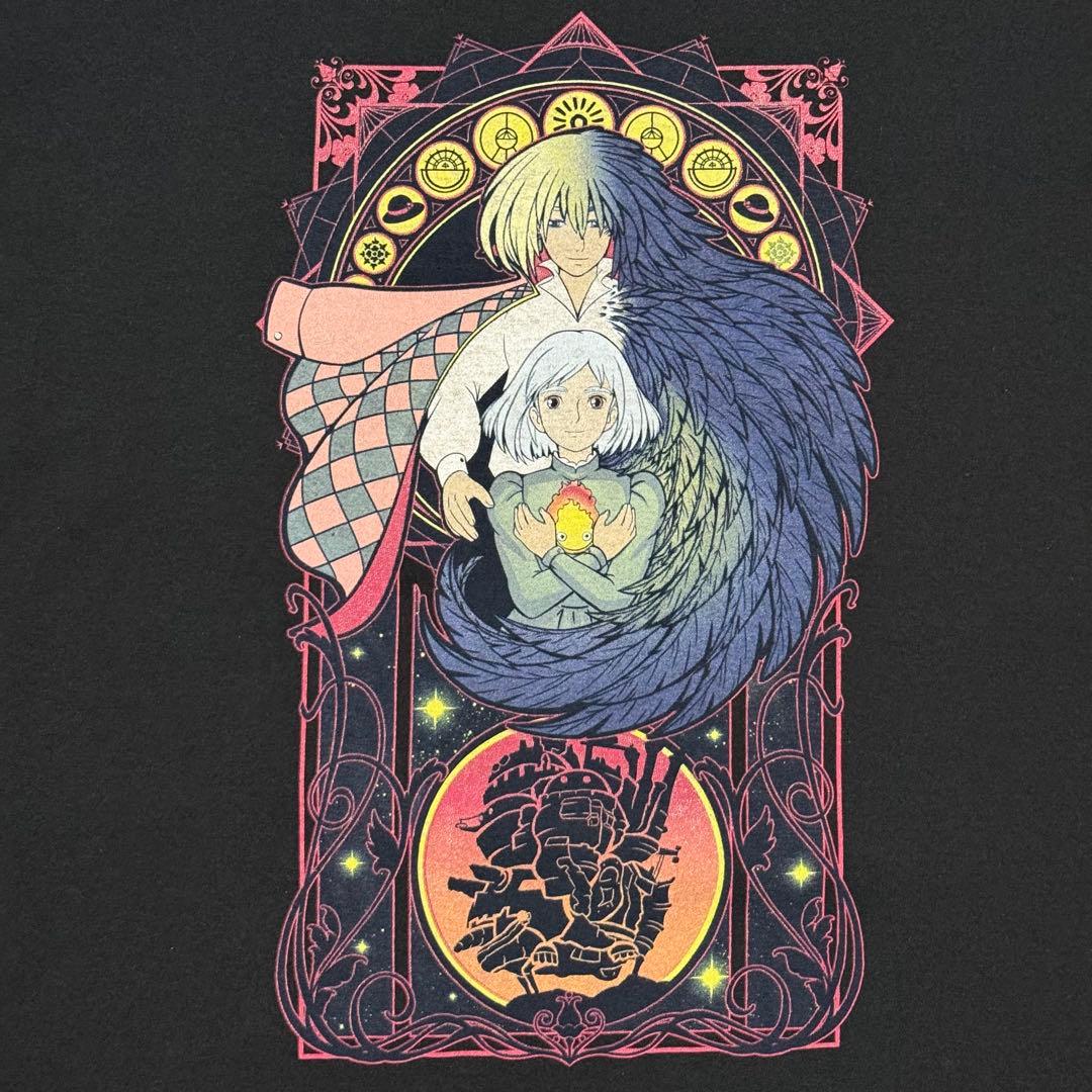 希少 XL ハウルの動く城 Tシャツ スタジオジブリ オフィシャル