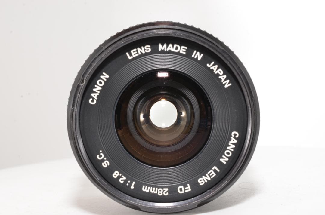 キヤノン Canon FD 28mm f2.8 S.C.#2050【付属品多数】