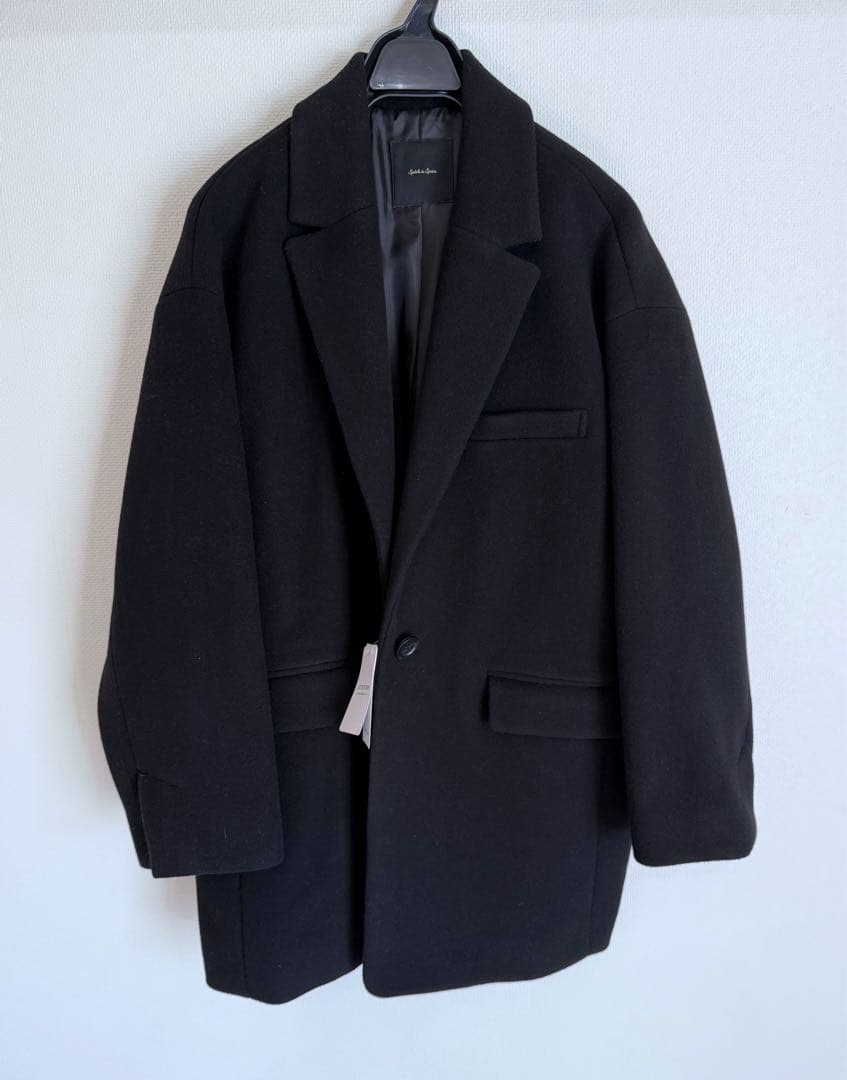 新品タグ付き　Spick&Span モッサジャケットライクコート38ブラック