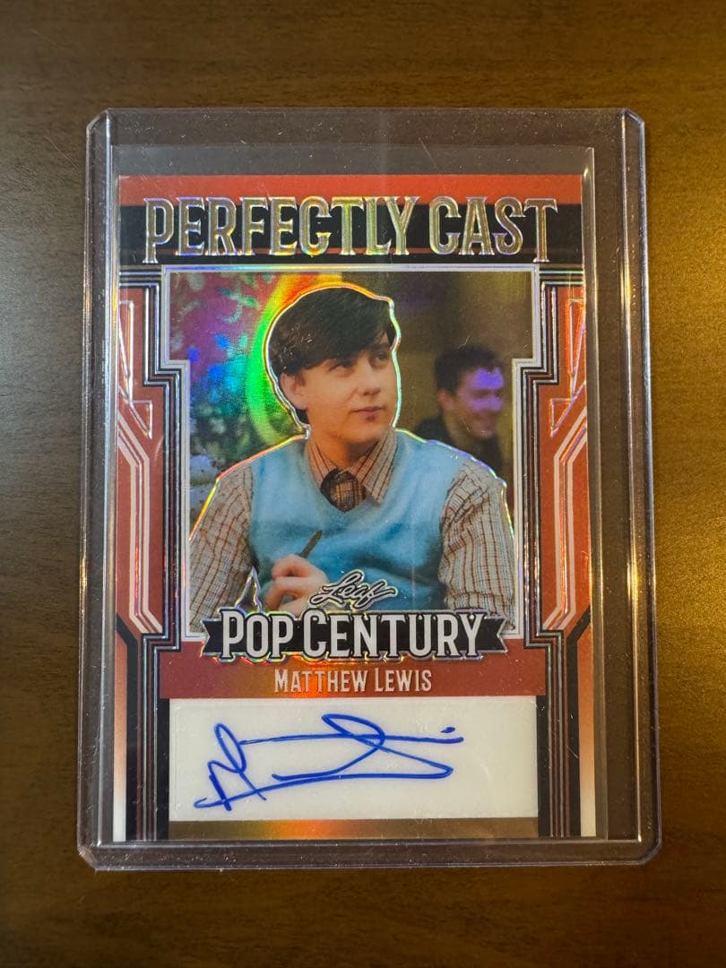 2023 Leaf マシュー・ルイス 直筆サインカード
