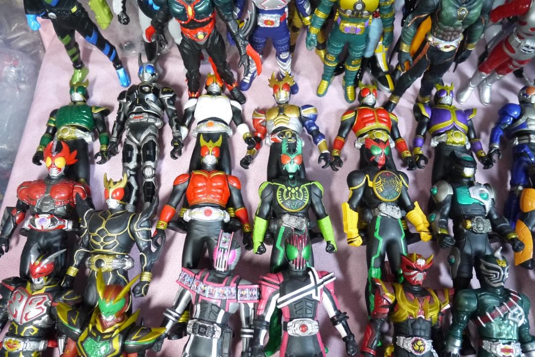 ライダーヒーローシリーズ　ビッグサイズソフビフィギュア　115体セット