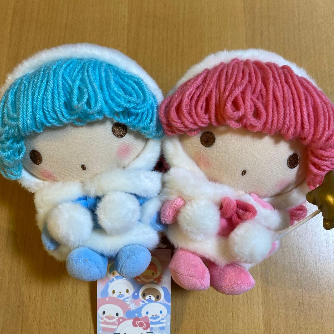 キキララ　ぬいぐるみセット【タグ付】超レア　２００９年　リトルツインスターズ