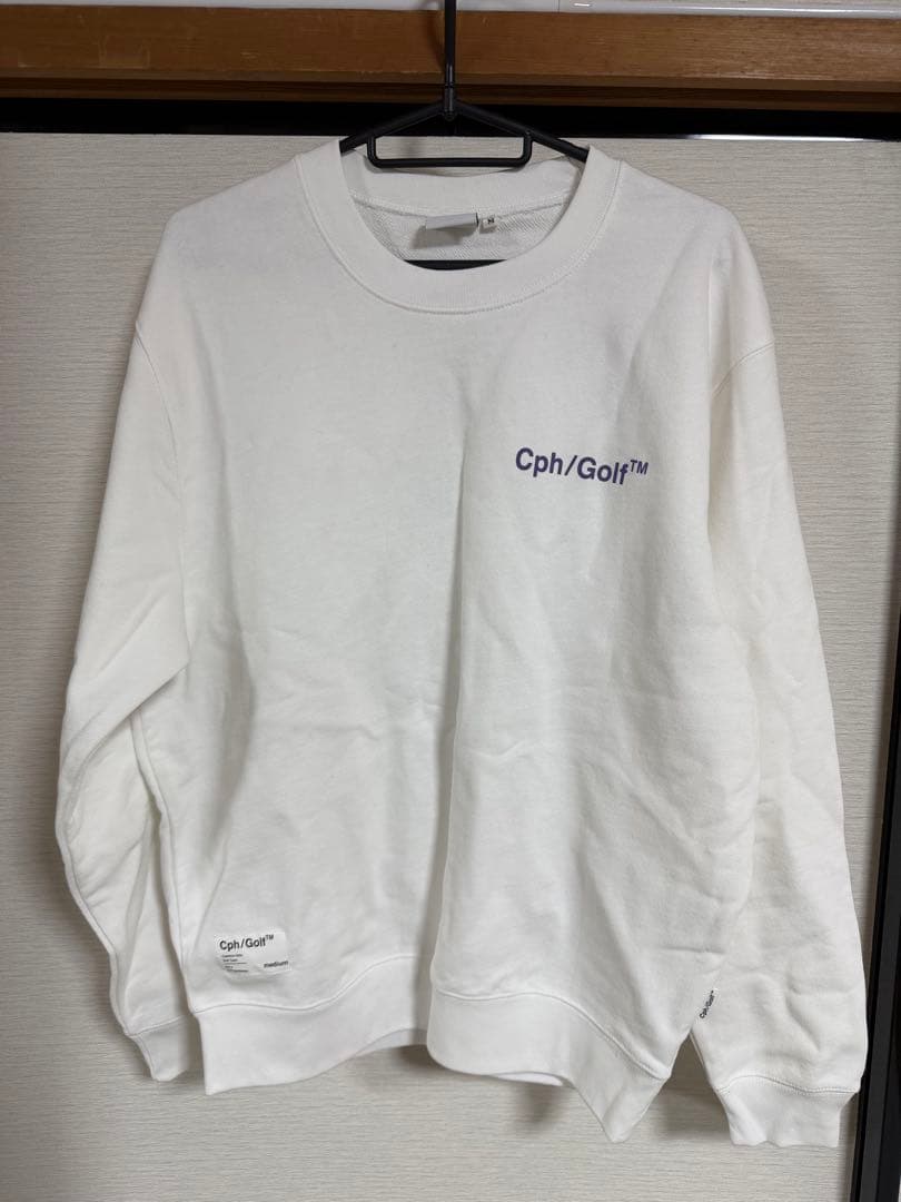 レディースウェア Captains Helm Golf LOGO CREW SWEAT
