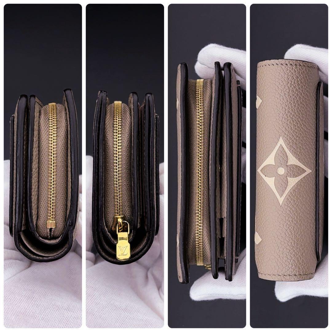 Milk　ルイヴィトン バイカラー クレア トゥルトレール 二つ折り財布