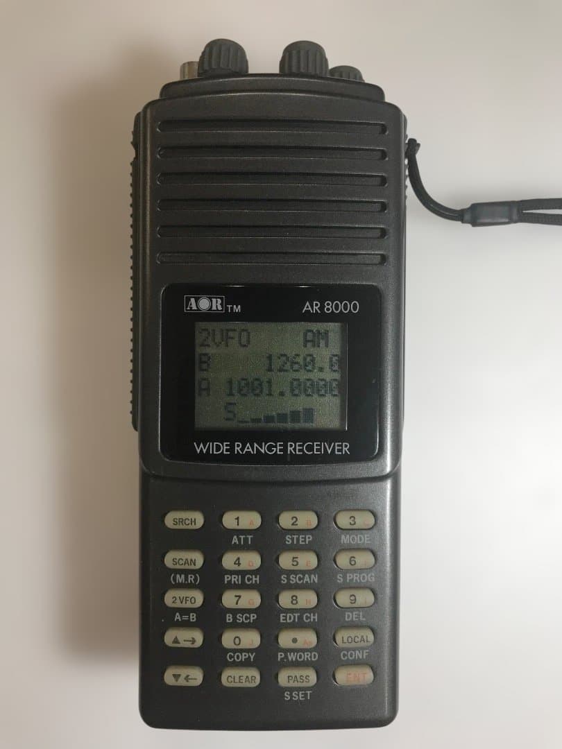AOR AR 8000 ワイドバンド受信機