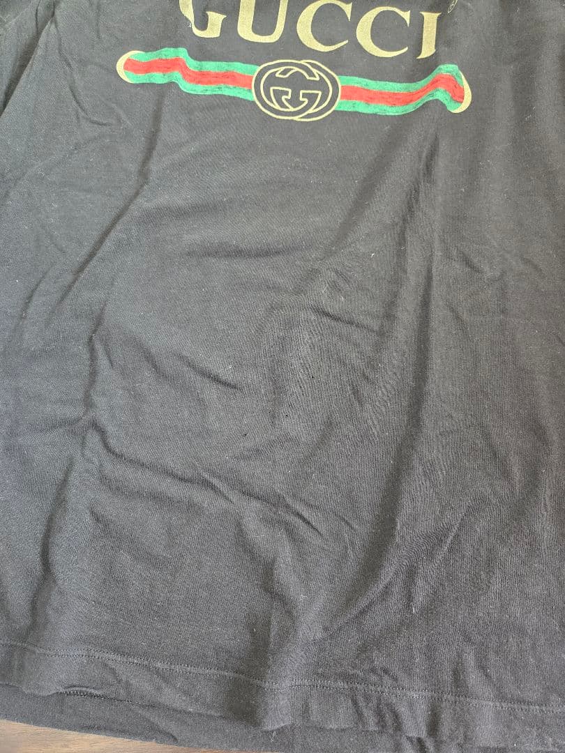 GUCCI ロゴTシャツ ブラック 正規品