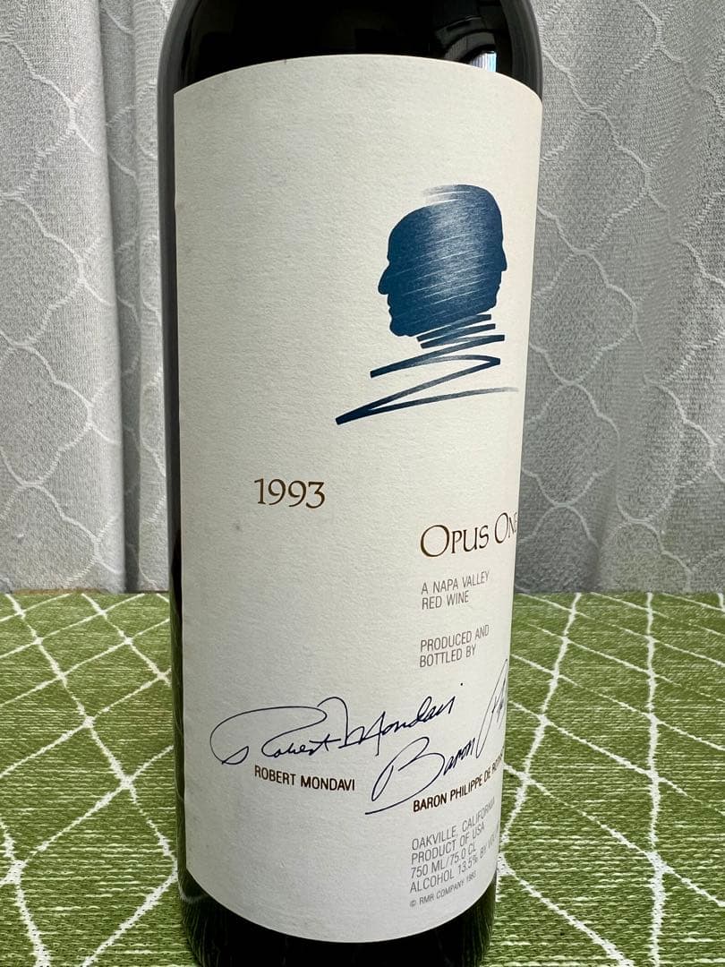 オーパスワン　1993 OPUS ONE ナパバレー 赤ワイン　93年(希少)