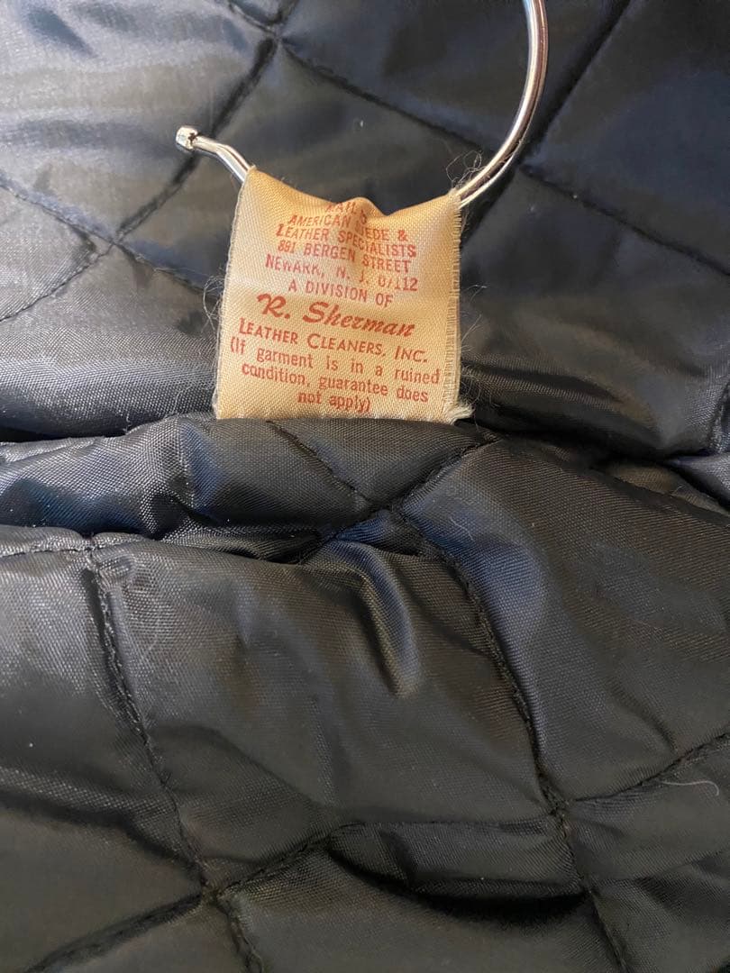 Schott 70年代牛タグ逆ハ型ジッパーシングルライダース