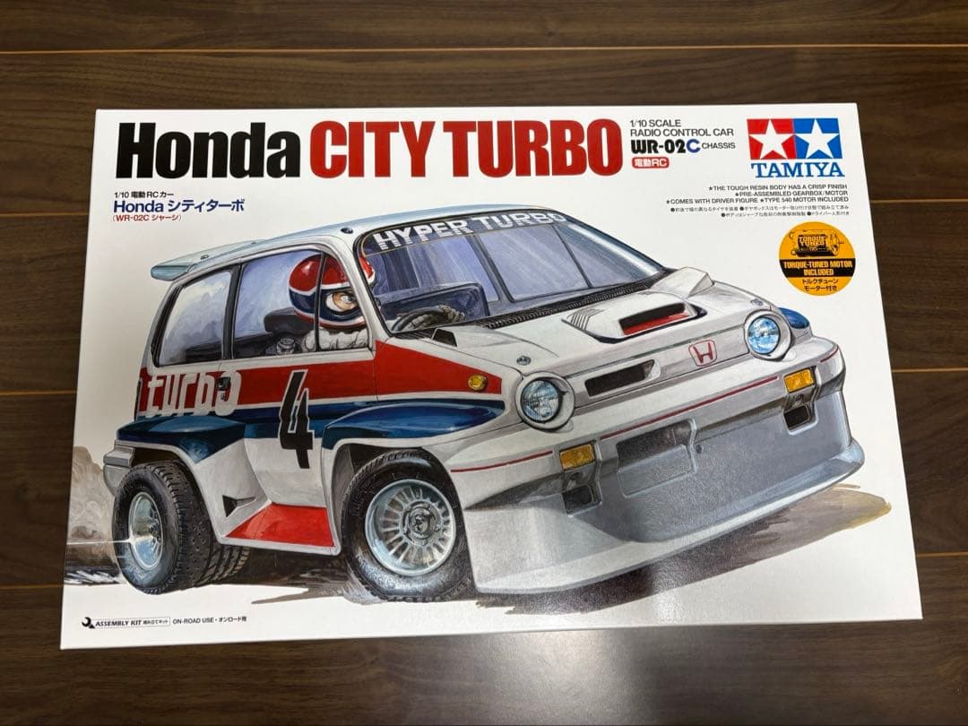 タミヤ RC Honda シティターボ （WR-02Cシャーシ）