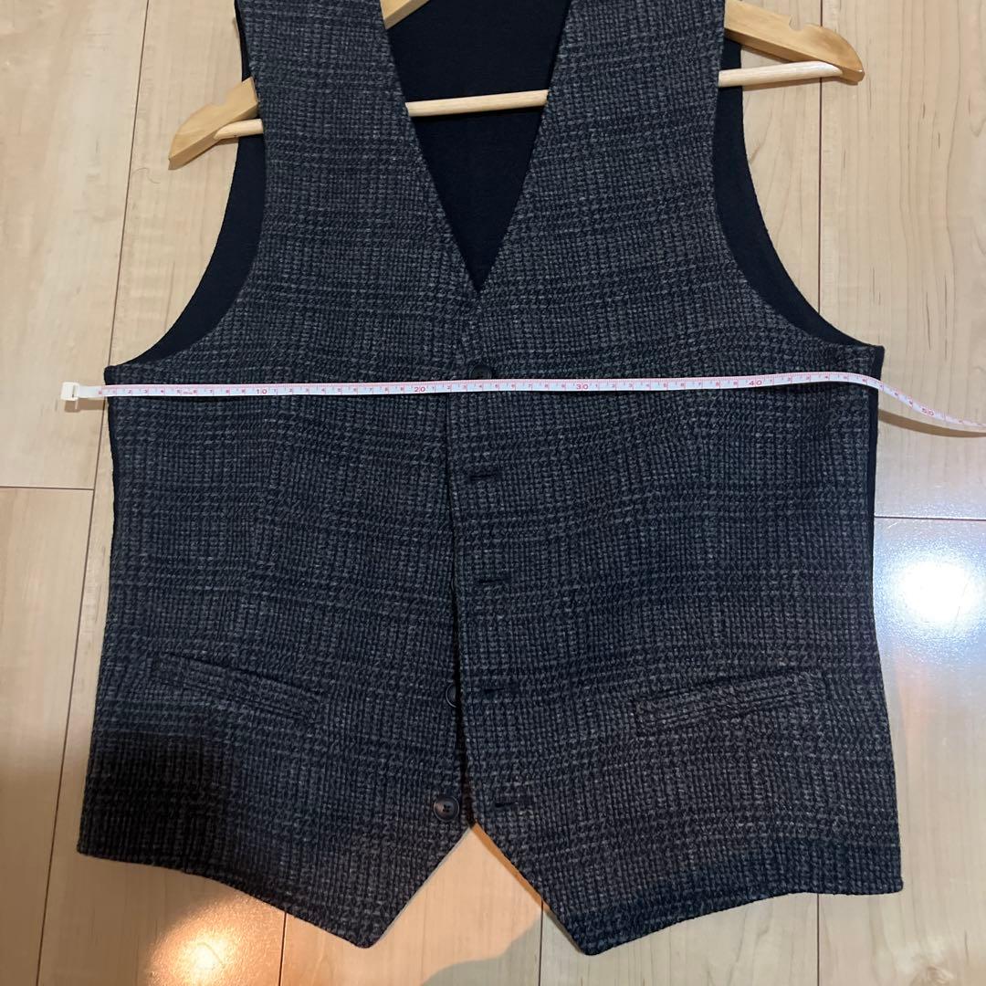 EMPORIO ARMANI チェック柄 スーツベスト