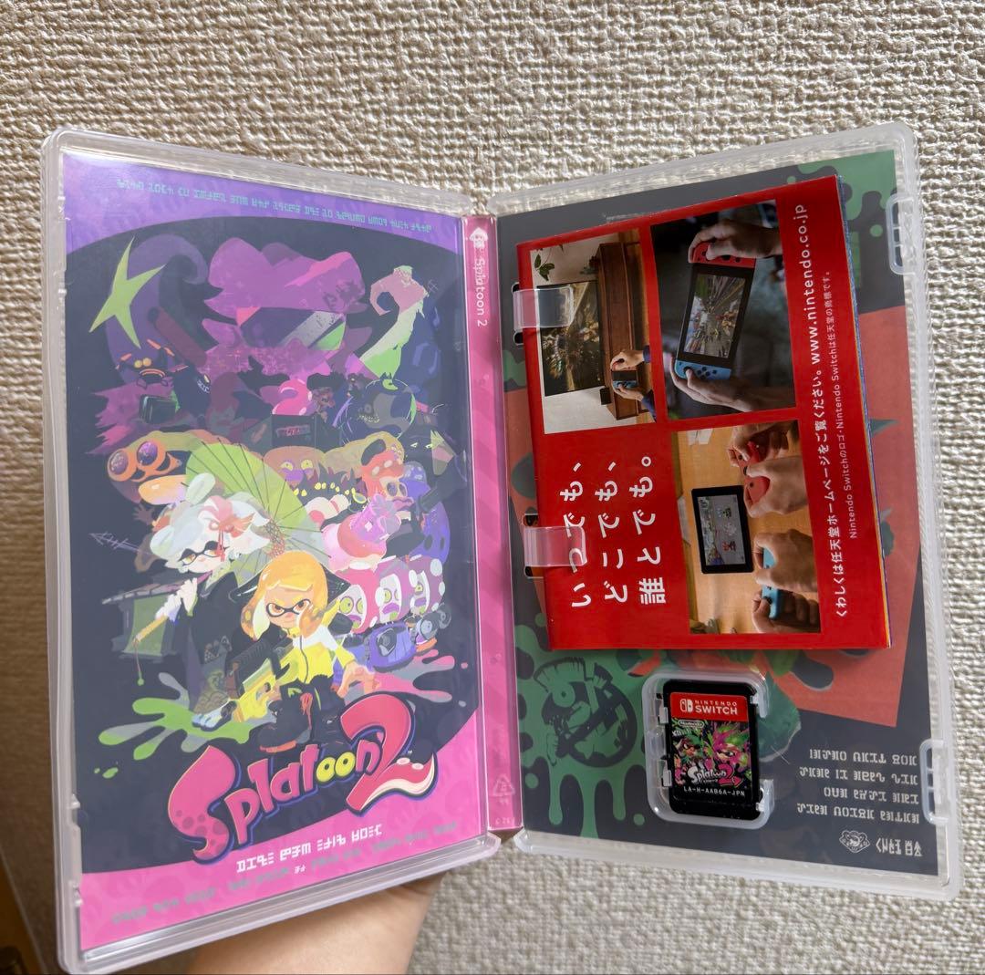 Nintendo Switch 本体 + 付属品セット+スプラトゥーン2
